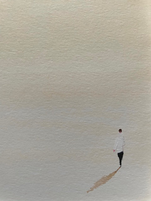 Série plage aquarelle #3